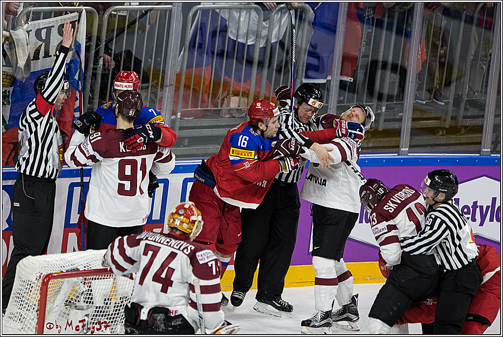 IIHF WM 2017, Russland - Lettland, 15.05.2017